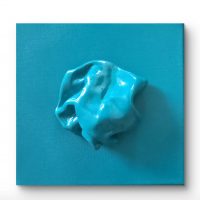 <div style="font-family: Arial, sans-serif; color:#2E2E2E; line-height:1.5;">   <strong>Blue Motion</strong><br>   Acryl, Formmedium auf Leinwand<br>   20 x 20 cm </div>